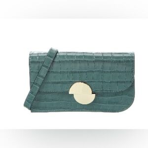 NEW Jason Wu Croc-Embossed Leather Bag